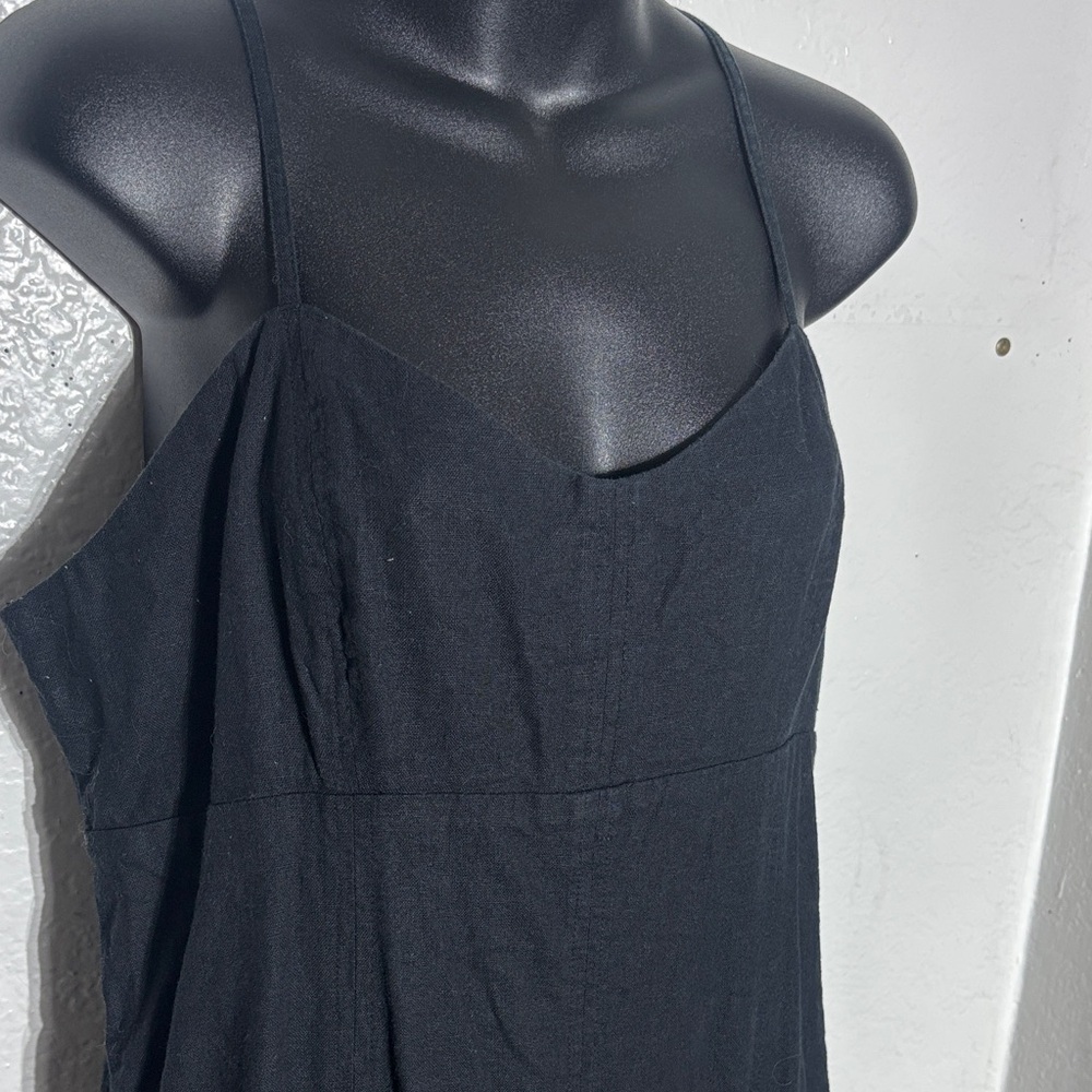 Black Spaghetti-Strap Maxi Dress - Picture 3 of 7
